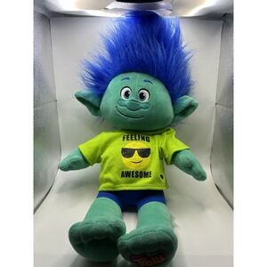 Dreamworks Trolls Happy Branch Build A Bear Large 24" Plush 2016 Singing READ